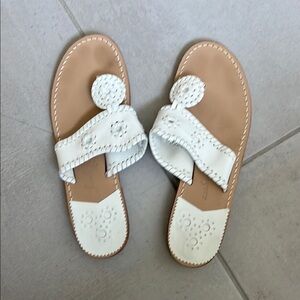 Jack Rogers Women's White Sandals